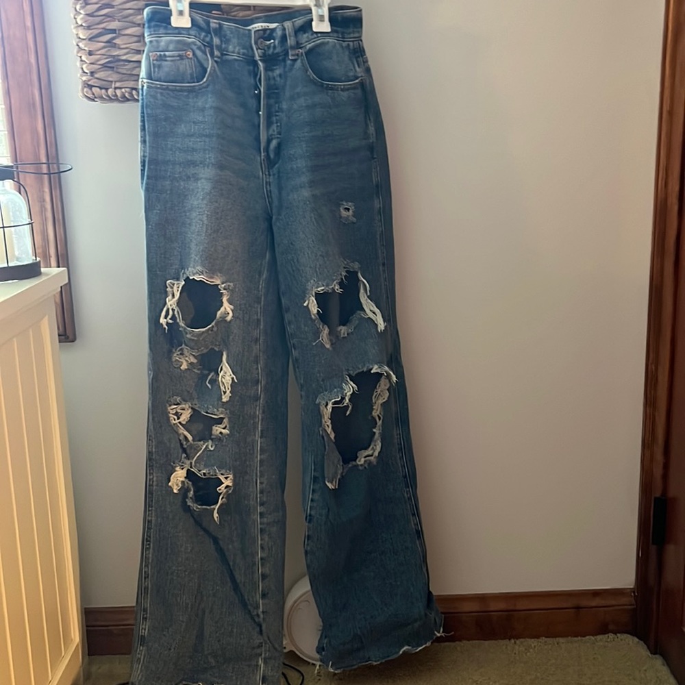 PacSun Ripped Mom Jeans